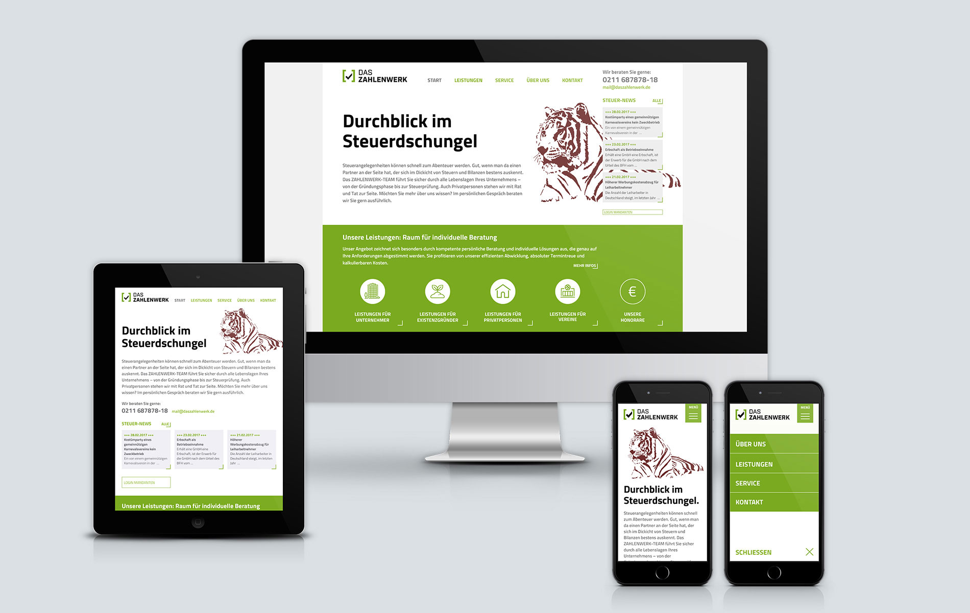 Das Zahlenwerk: Website