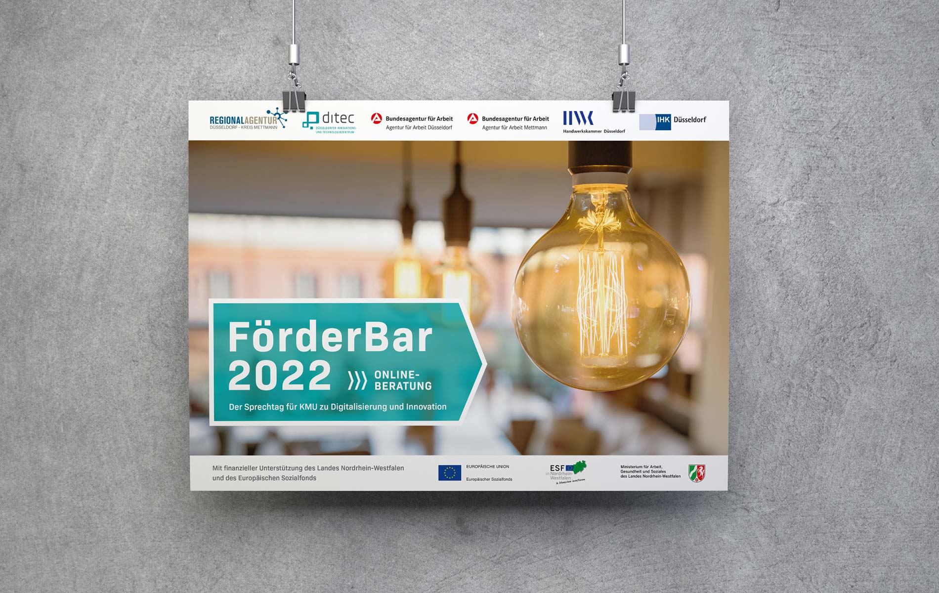 FörderBar: Plakat