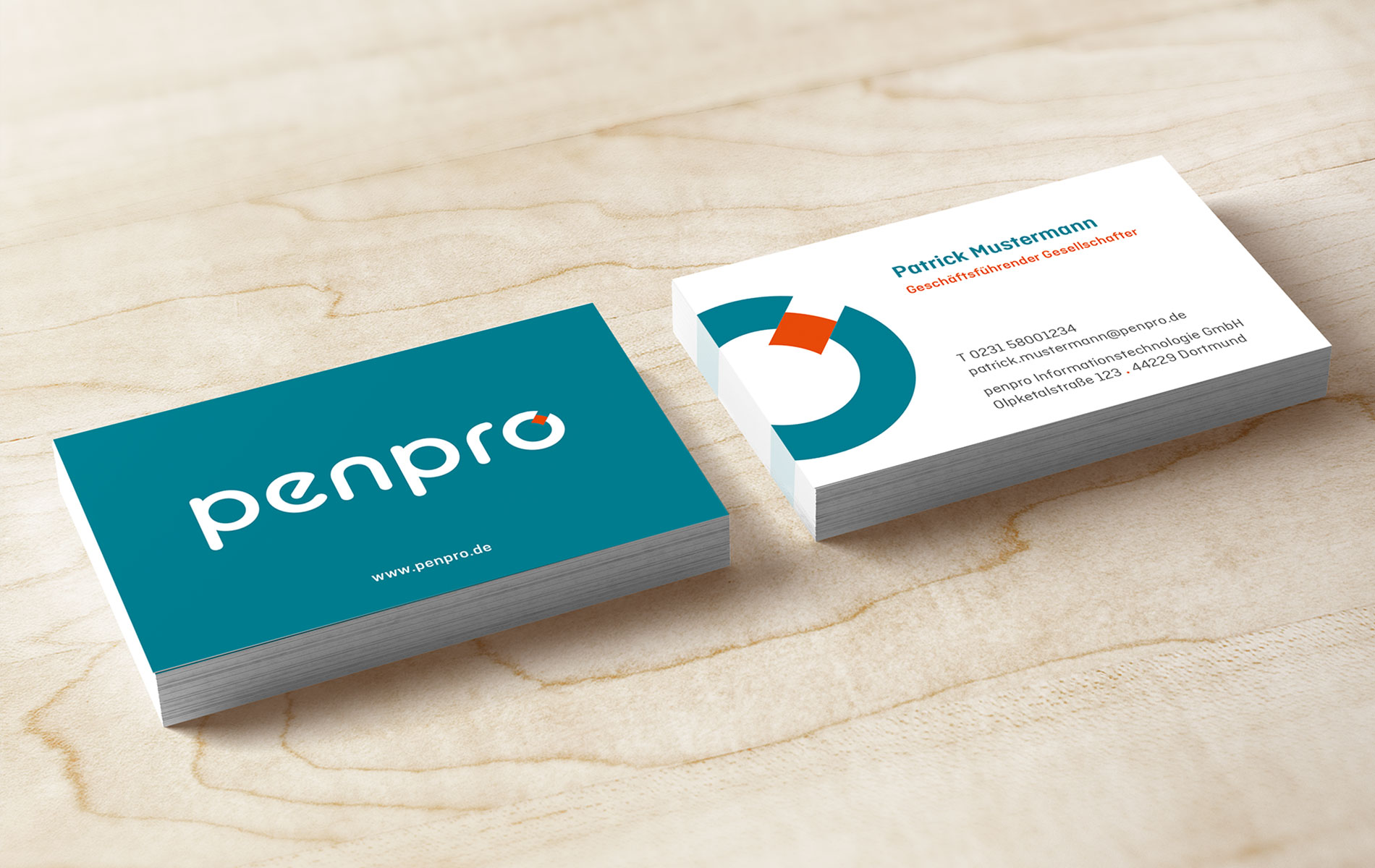 penpro: Visitenkarte